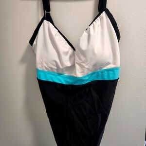 2 Colorful One Piece Swimsuits